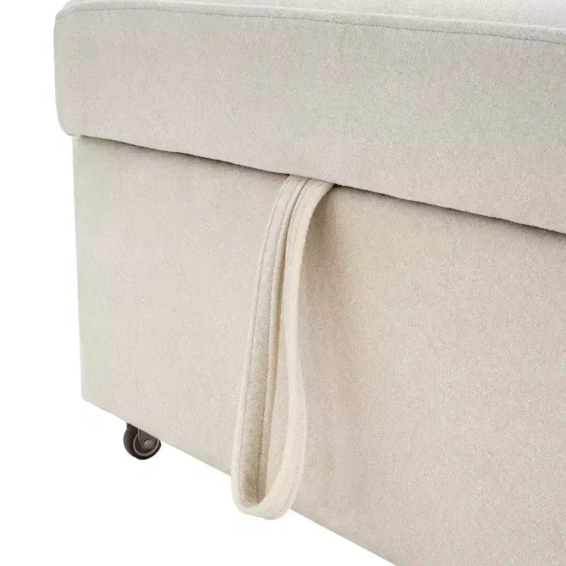 Sofá cama multifuncional 3 en 1 (con respaldo ajustable y bolsillo de almacenamiento)