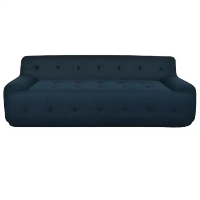 Modernes Sofa im minimalistischen Stil mit getuftetem Design und Polsterung, 3-Sitzer-Kompressionssofa für Wohnzimmer, Schlafzimmer und Apartment