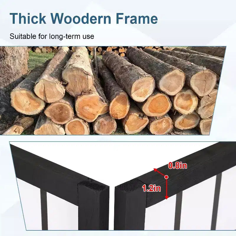 Elegante separador de ambientes plegable de 4 paneles y 6 pies, biombo plegable para privacidad con estructura de madera maciza y paneles shoji