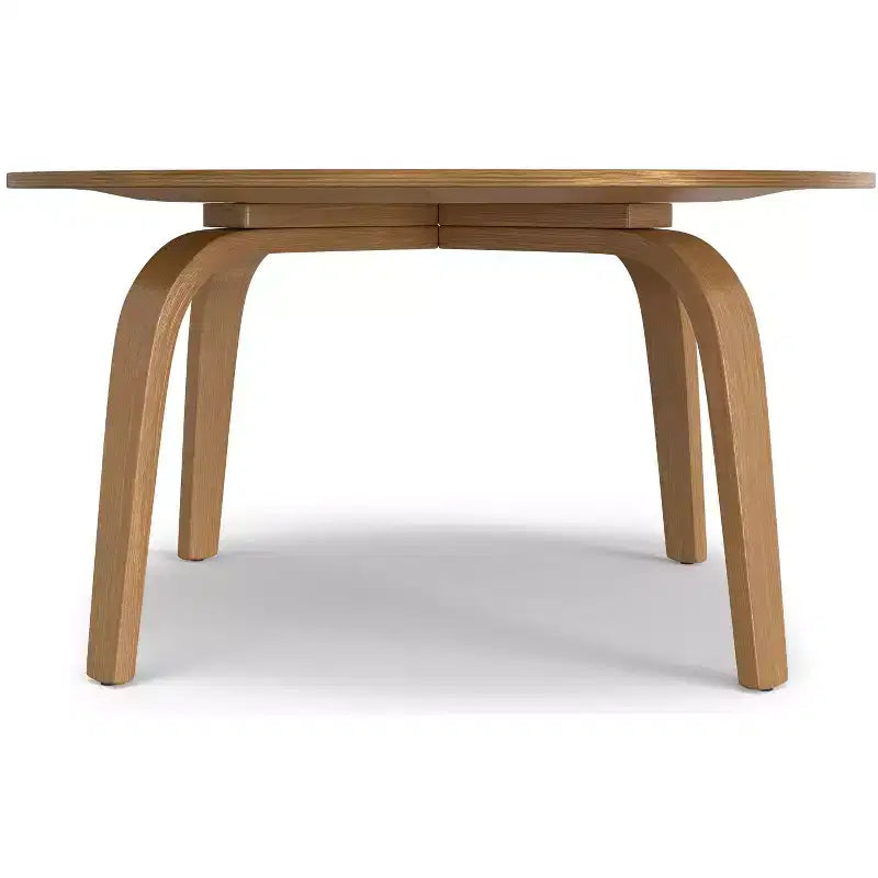 Runder, moderner Couchtisch, 34 inch breit