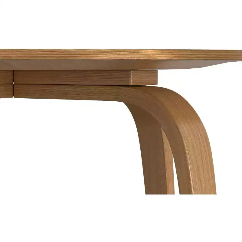 Runder, moderner Couchtisch, 34 inch breit