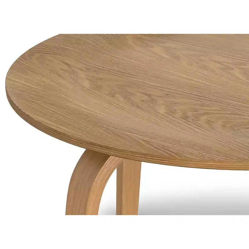 Runder, moderner Couchtisch, 34 inch breit