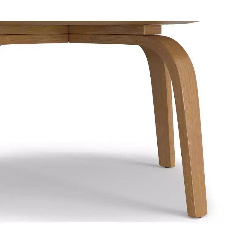 Runder, moderner Couchtisch, 34 inch breit